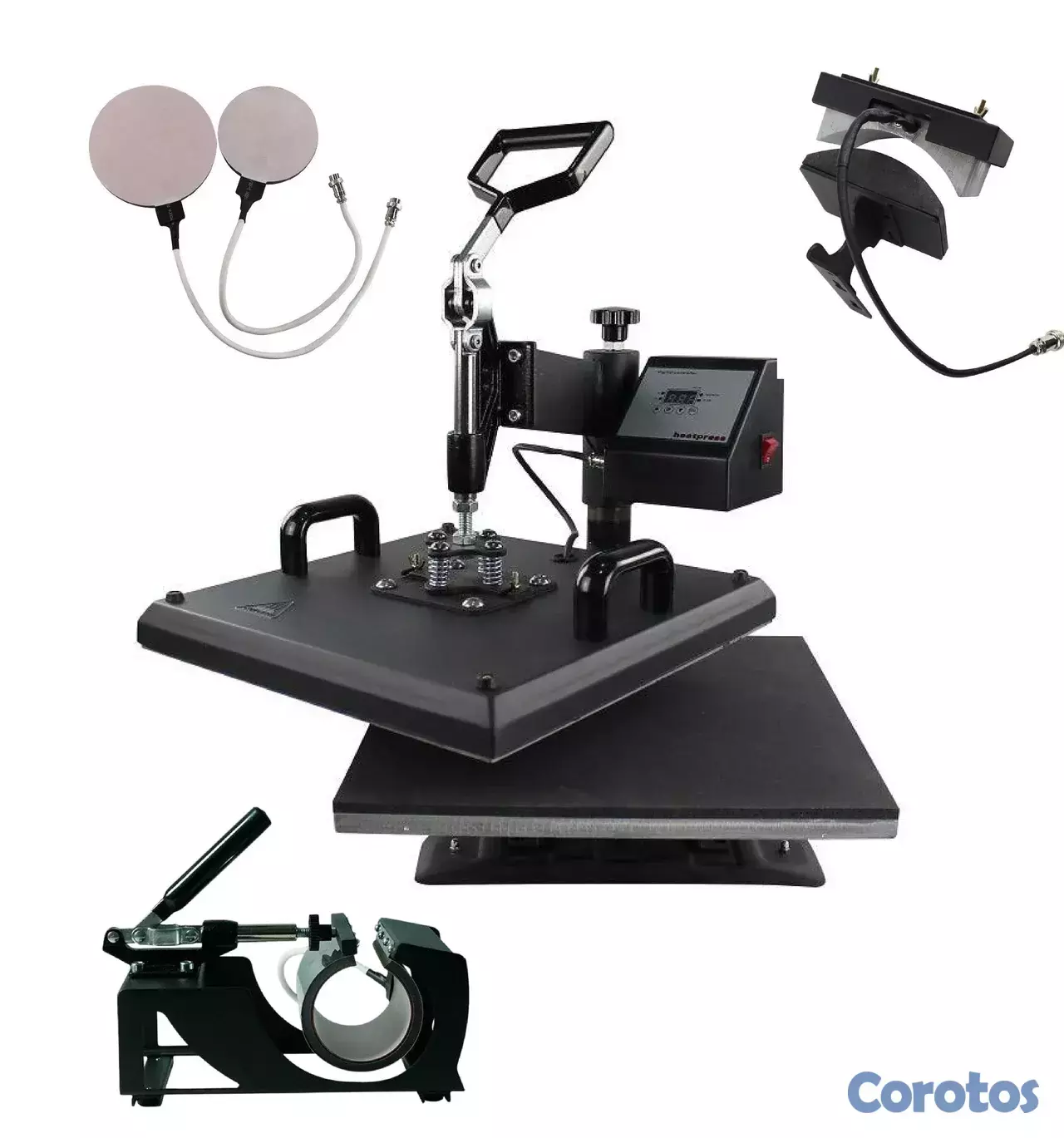 otros electronicos - Maquina de sublimación 5 en 1, 15"x15" 2