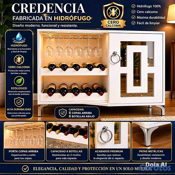 muebles y colchones - credenzas con y sin vinieras  3