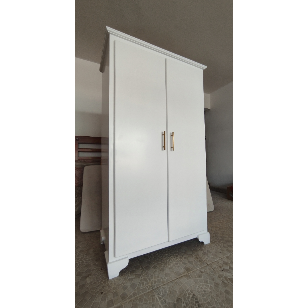 muebles y colchones - Ropero blanco  2