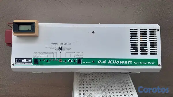 plantas e inversores - Inversor 2,400 Watts Continuous 3