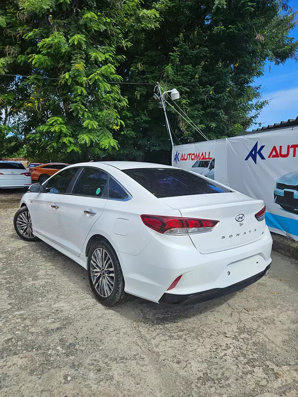 carros - HYUNDAI SONATA 2018 BLANCO GASOLINA 3