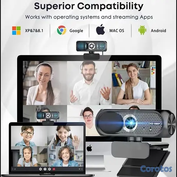 camaras y audio - Cámara Web HD 6