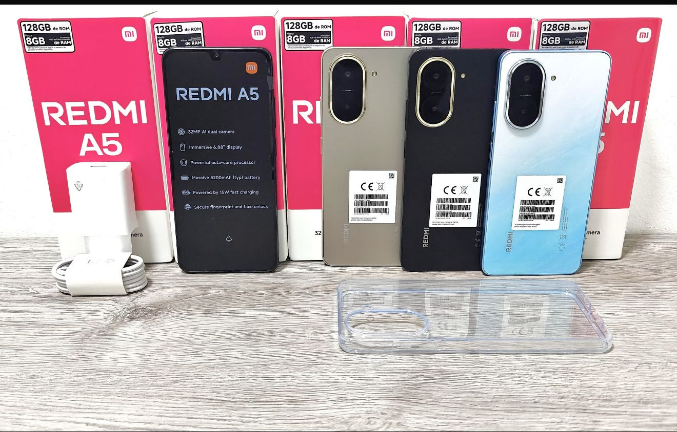 celulares y tabletas - REDMI A5 2025 DE 64GB NUEVO DE CAJA
