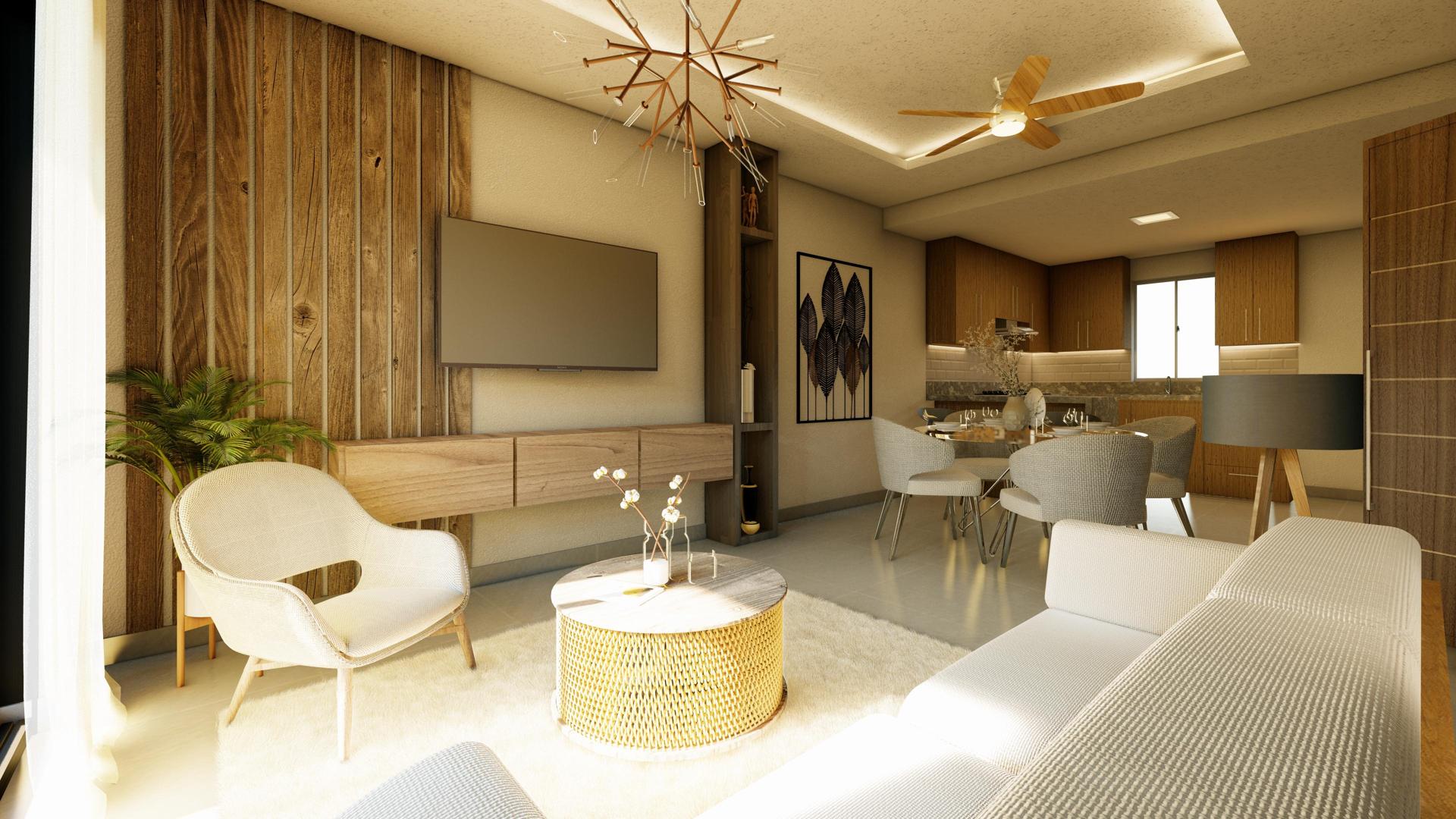 apartamentos - Apartamentos de Venta en  Bávaro Punta Cana. Proyecto Cerrado Palm Beach 7