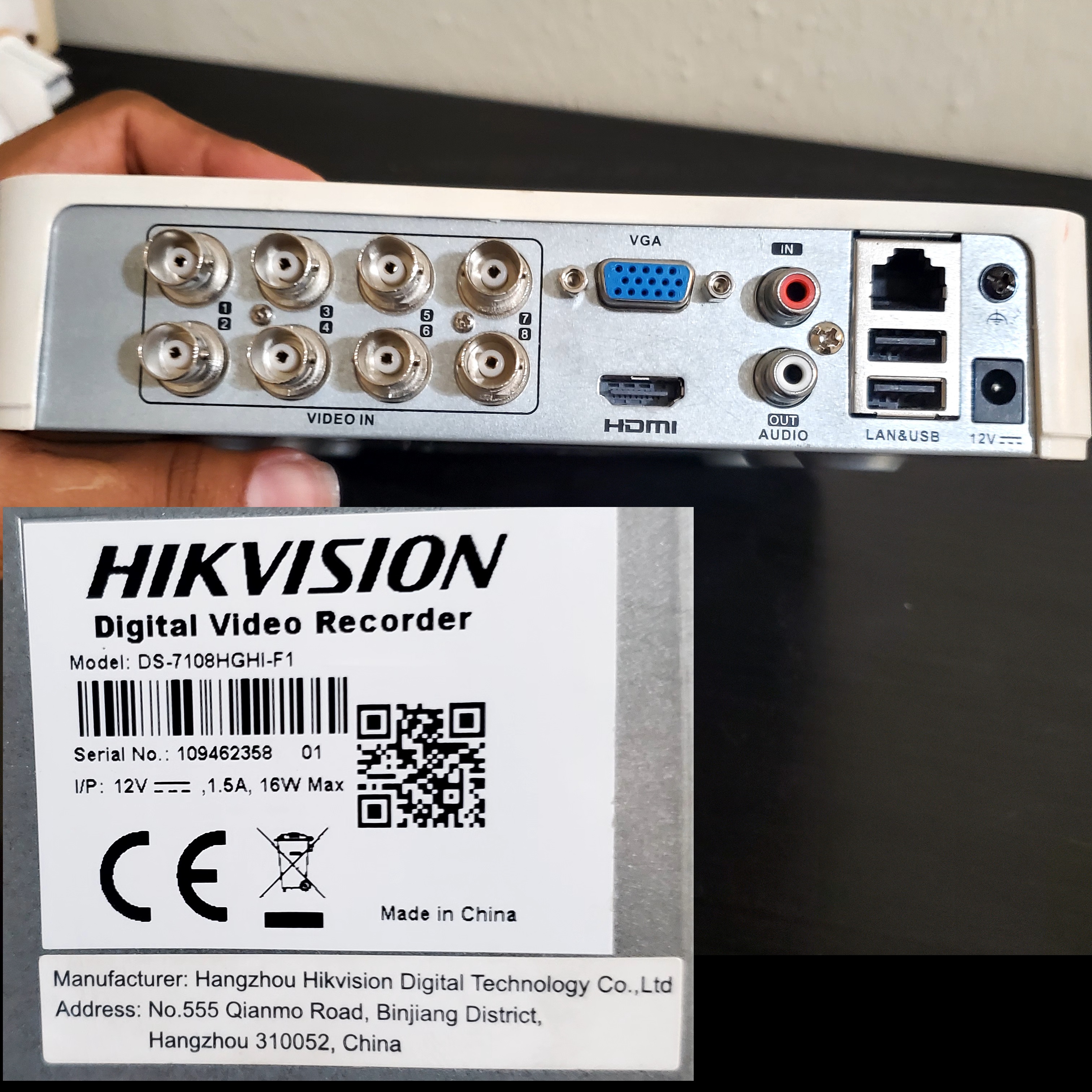 camaras y audio - Cámara seguridad 5 cámaras disco duro y accesorios 1