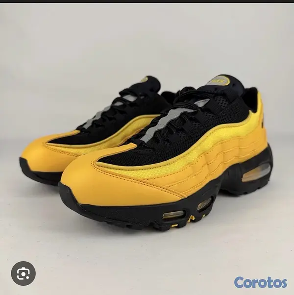zapatos para hombre - nike air max 95 OG black gold 100% originales 6