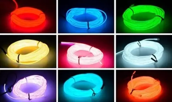 accesorios para vehiculos - Rollo de tira led para tablero de carro, vehiculo led 4