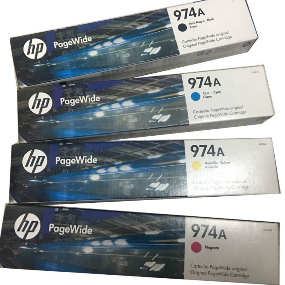 impresoras y scanners - CARTUCHO HP 974 EN TOFDOS LOS COLORES  PRINT CARTRIDGE PIGMENTED HP PAGEWIDE PRO 0