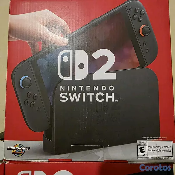 consolas y videojuegos - Nintendo Switch 2 Mario Kart Americano sellado  2