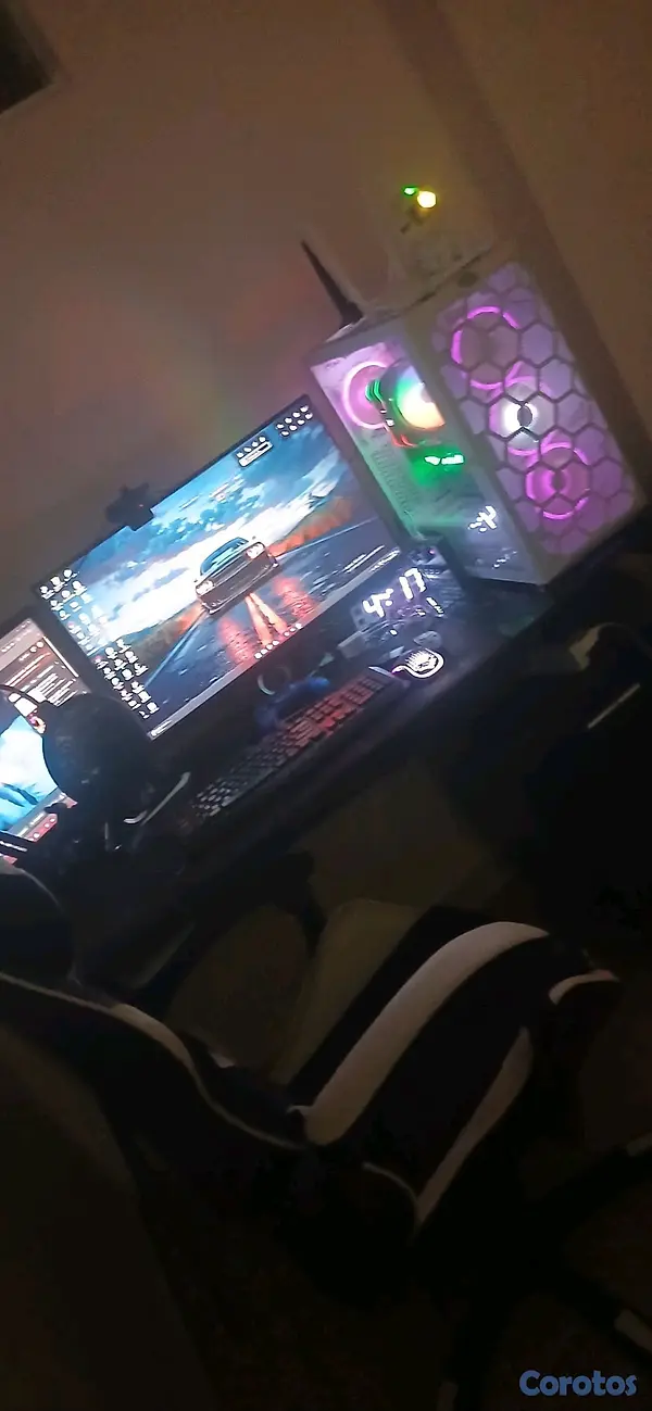 computadoras y laptops - pc gamer de gama alta setup completo 85mil negociable  5