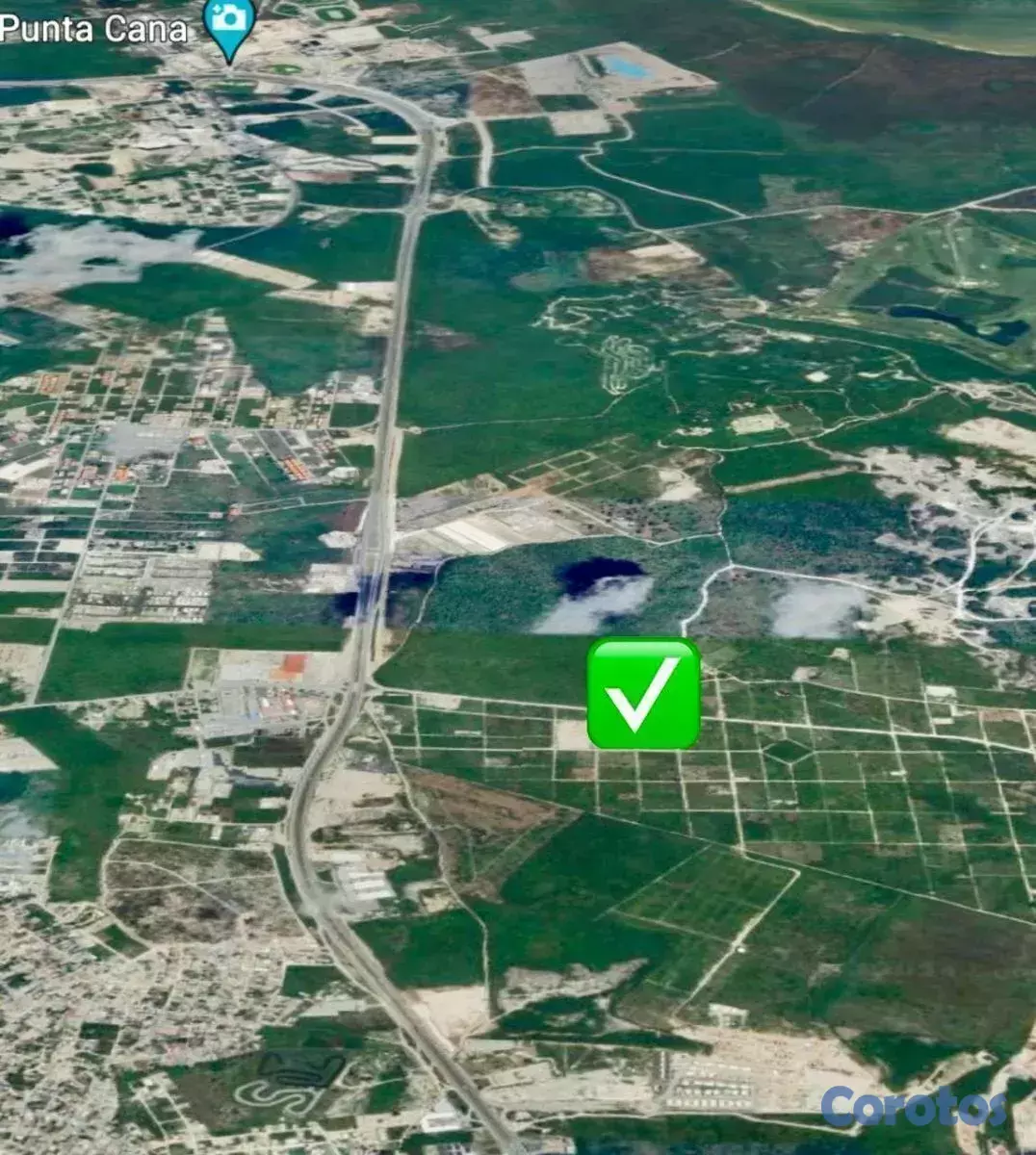 solares y terrenos - Punta Cans– Terreno a 400 metros de Almacenes Unidos  6