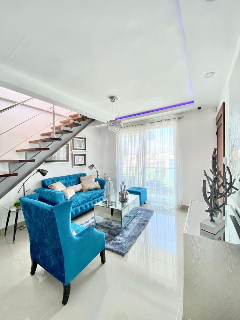 apartamentos - PENTHOUSE EN VENTA, LAS DIANAS SANTIAGO. 1