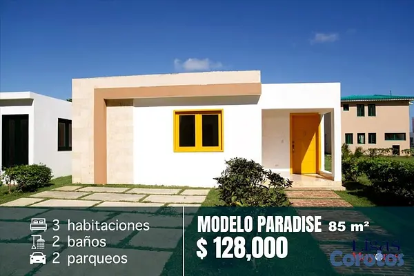 casas vacacionales y villas - PROYECTO DE  VILLAS,  APTOS O SOLARES EN BOCA CHIC 3
