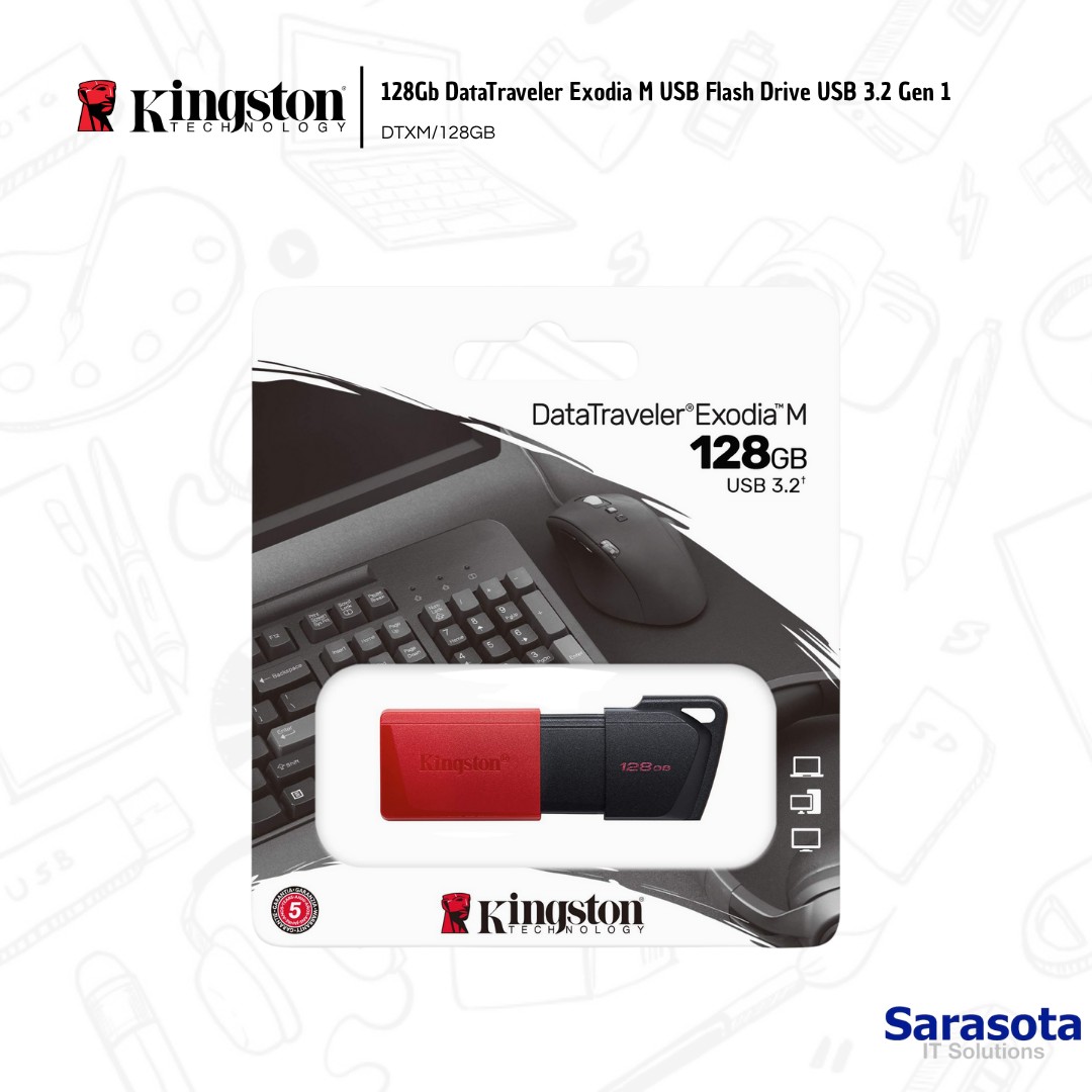 accesorios para electronica - Kingston Pendrive o memoria de 128GB USB 3.2 1