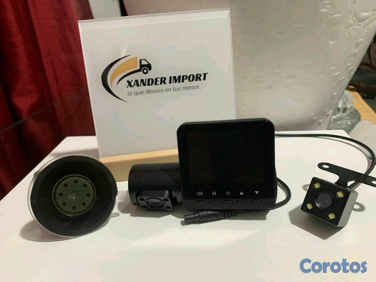 accesorios para electronica - camara para auto modo de grabado interior exterior y reversa 3