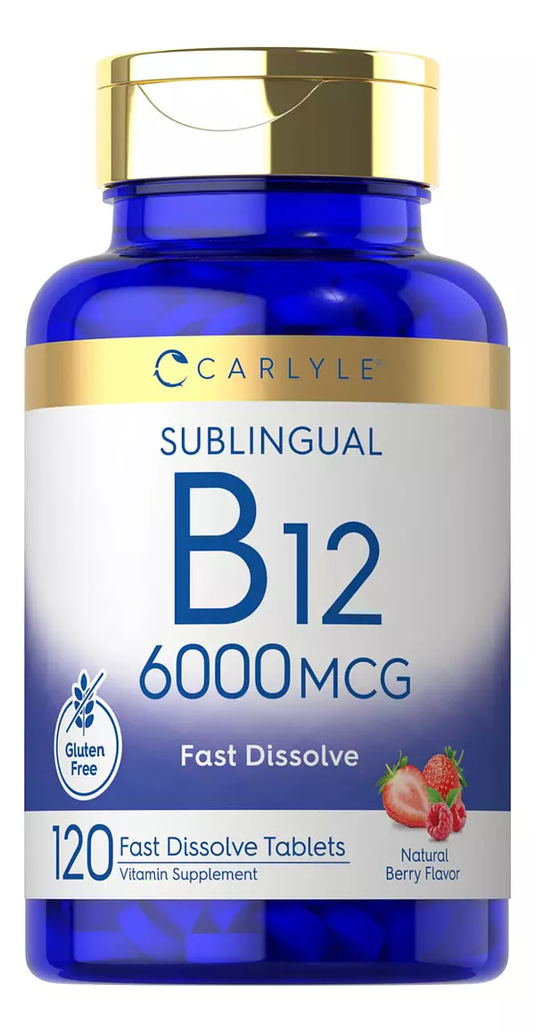 Salud y Equipamiento Médico - Carlyle Vitamina B-12 6000mcg 2