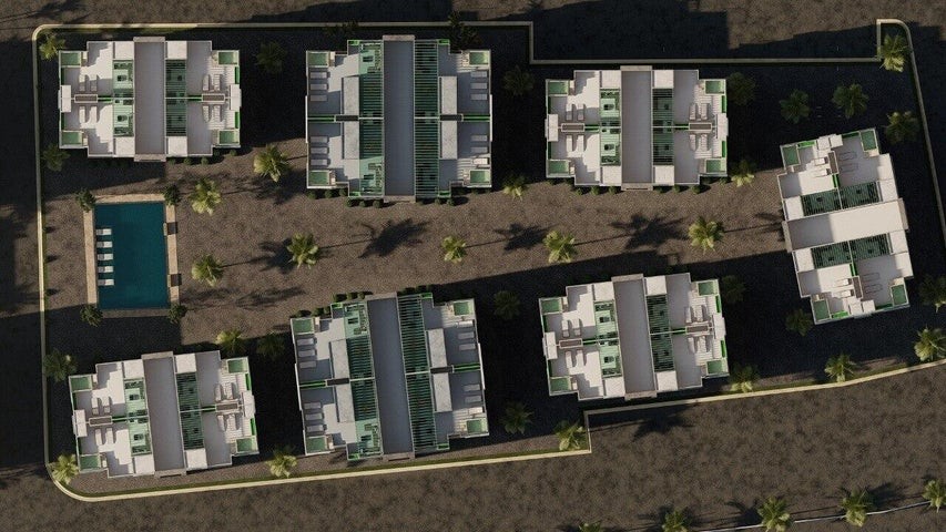 apartamentos - Proyecto en venta Punta Cana #24-1605 un dormitorio, balcón, terraza, ascensor. 9