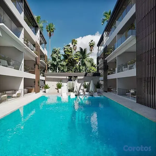 apartamentos - Las Terrenas - Samaná, Apartamento de 2 habitaciones con Línea blanca 2