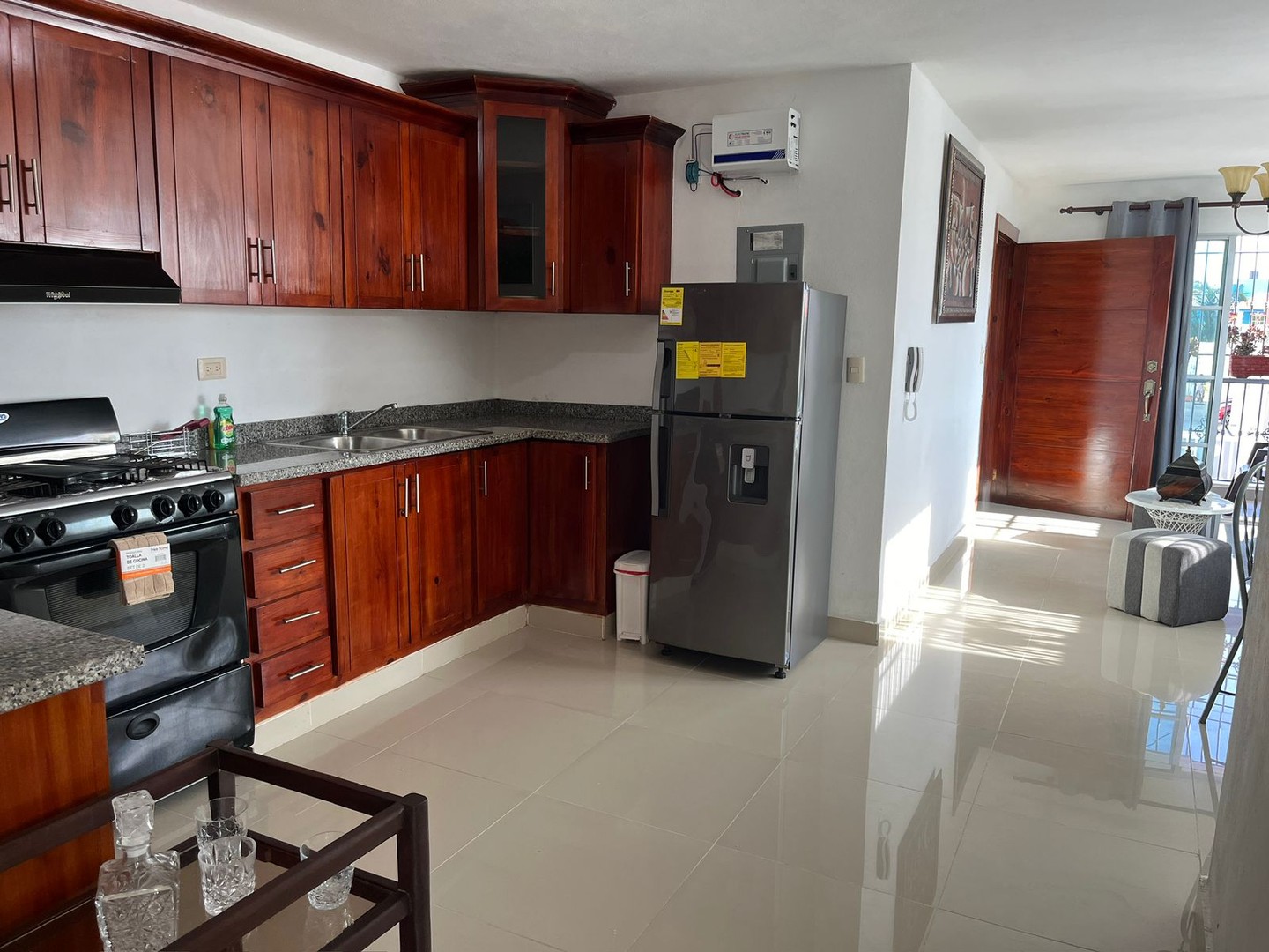 apartamentos - Alquilo apartamento amueblado en San Isidro 1