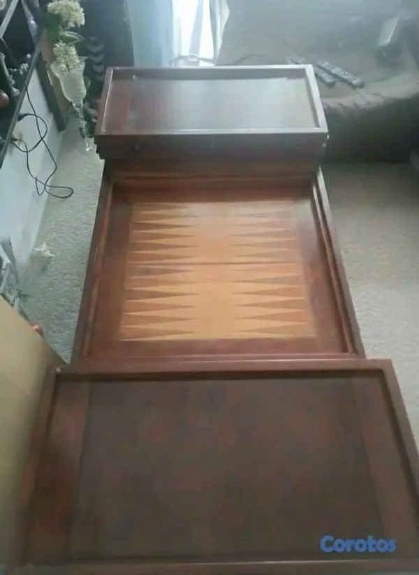 muebles y colchones - mesa de caoba  3