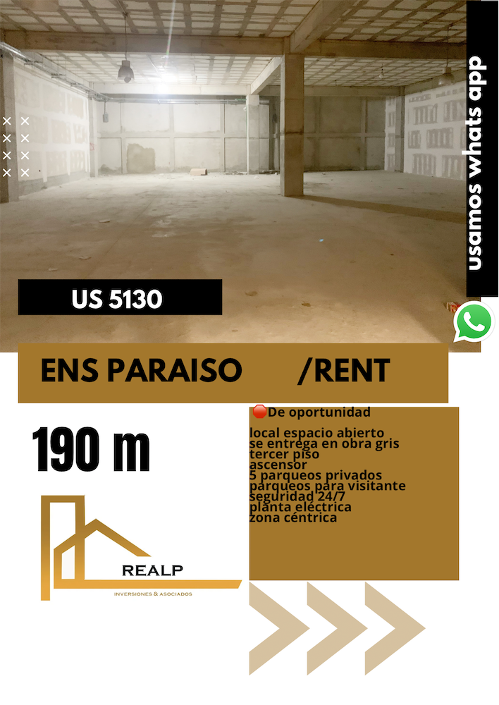 oficinas y locales comerciales - Local espacio abierto  0
