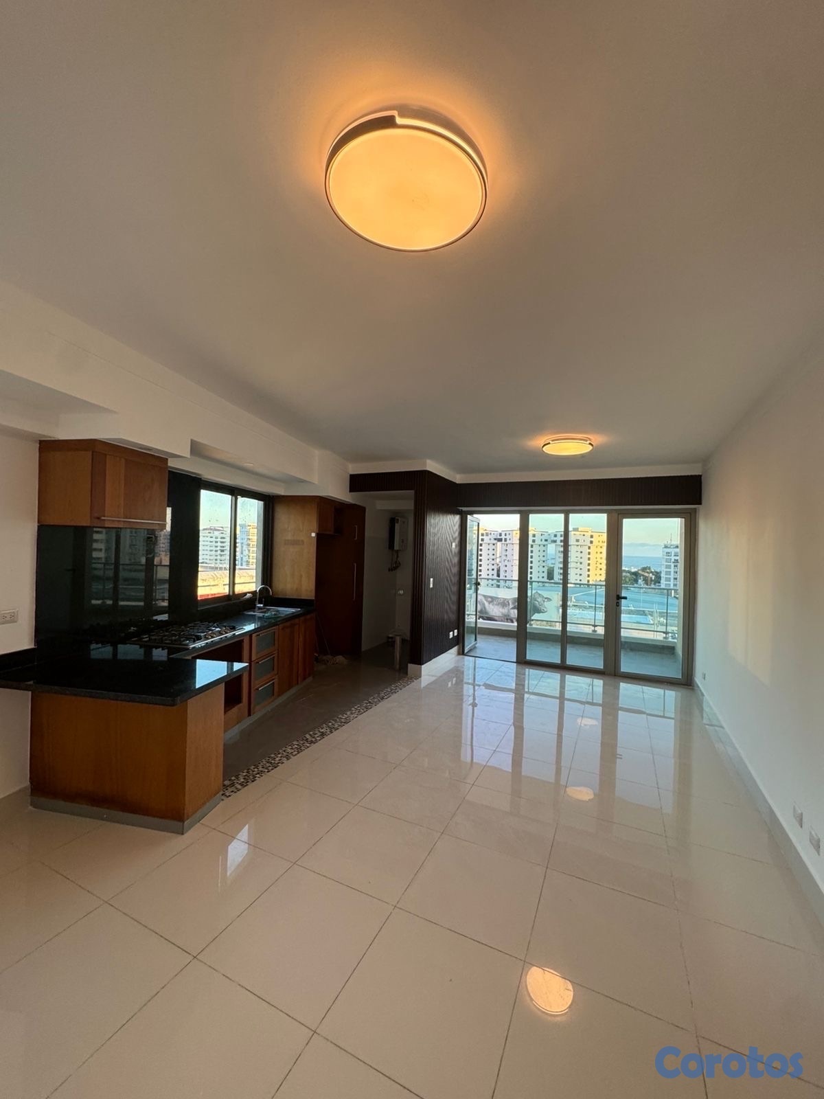 apartamentos - vendo naco piso 9 una habitación 1.5 baños parqueo balcón amplio  7