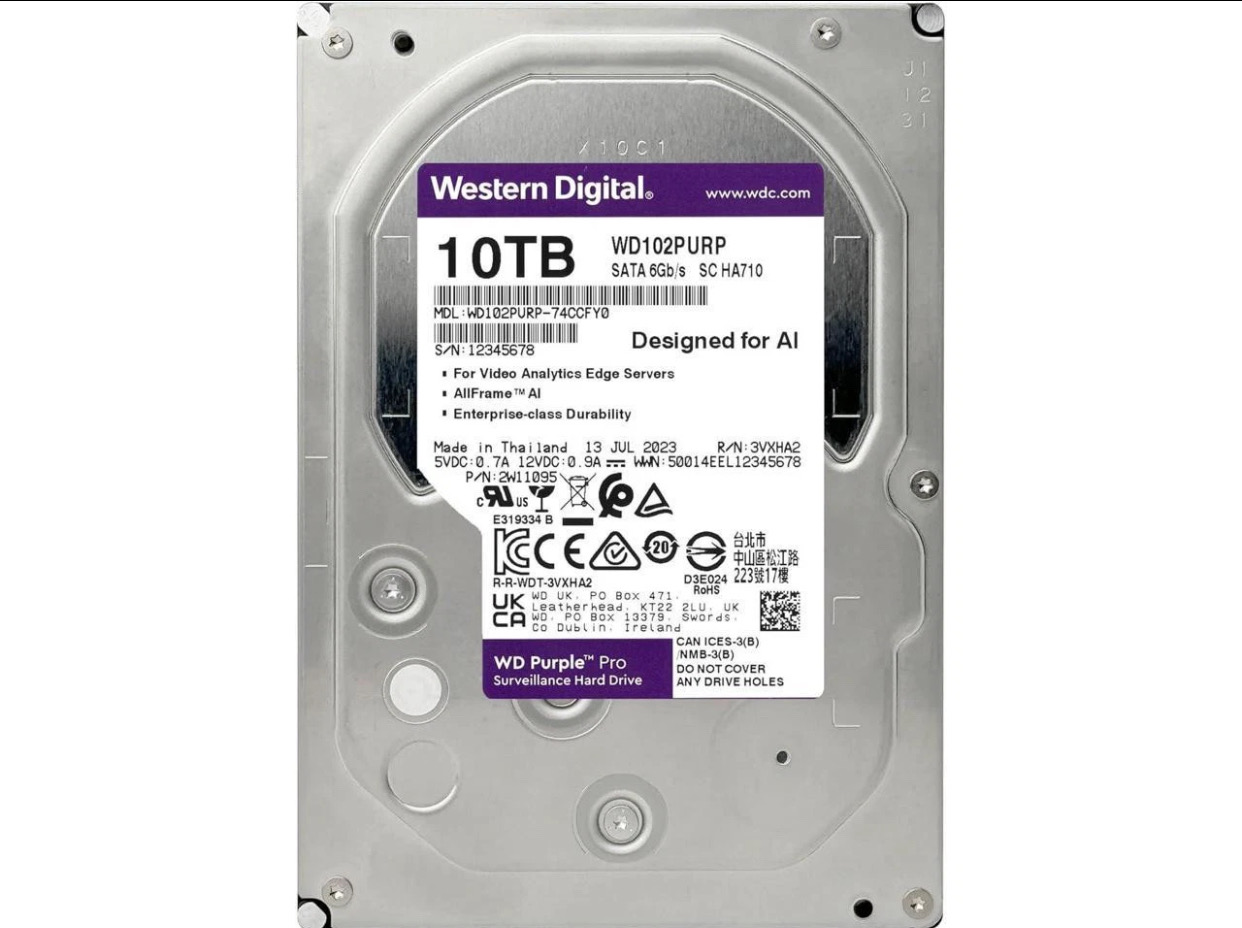 computadoras y laptops - Wsterm Digital purpura 10TB  2