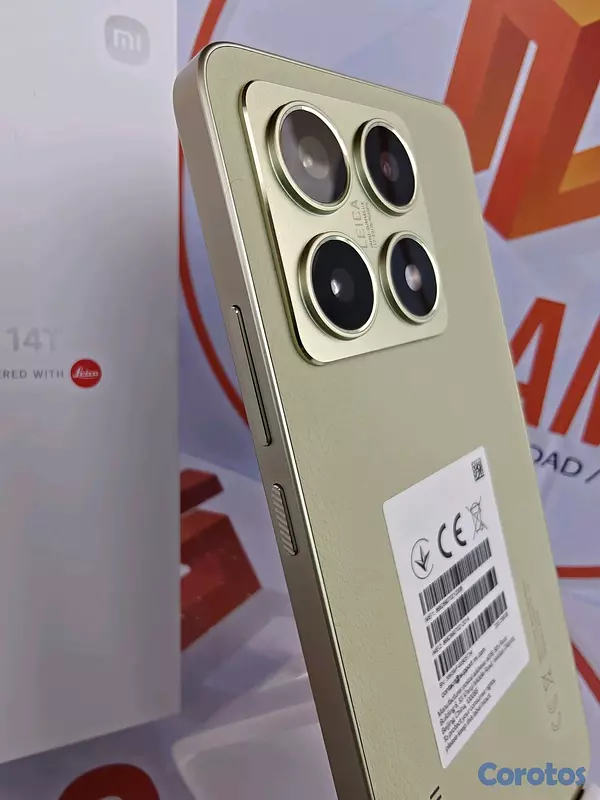 celulares y tabletas - XIAOMI 14T 5G, 12GB RAM 256GB ROM  11