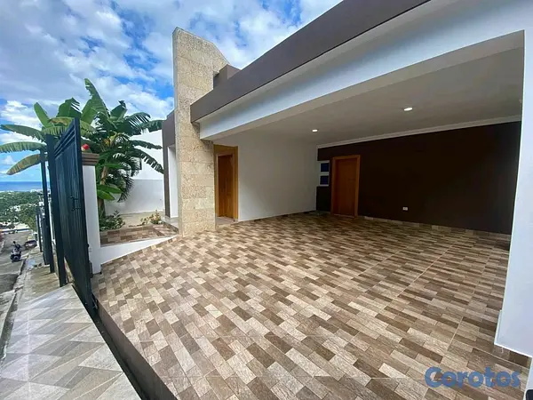 casas - villa hermosa nueva en puerto plata  2