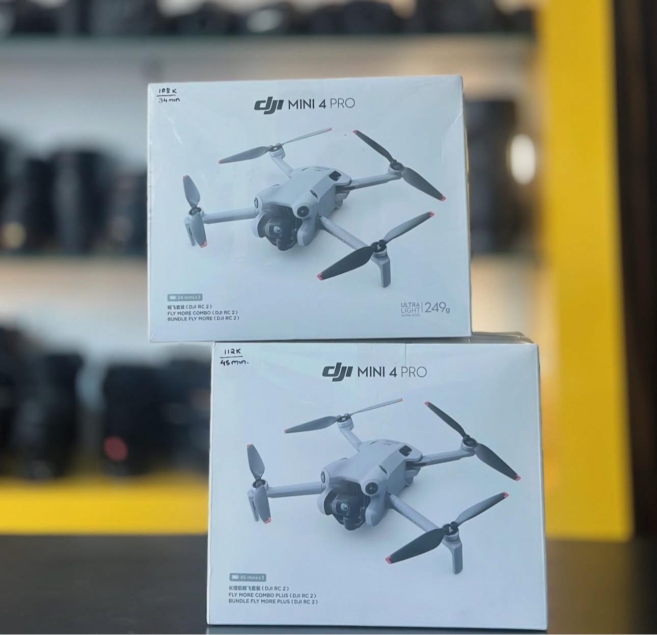 camaras y audio - Drone DJI Mini 4 Pro Fly More Combo Nuevos Sellados  1