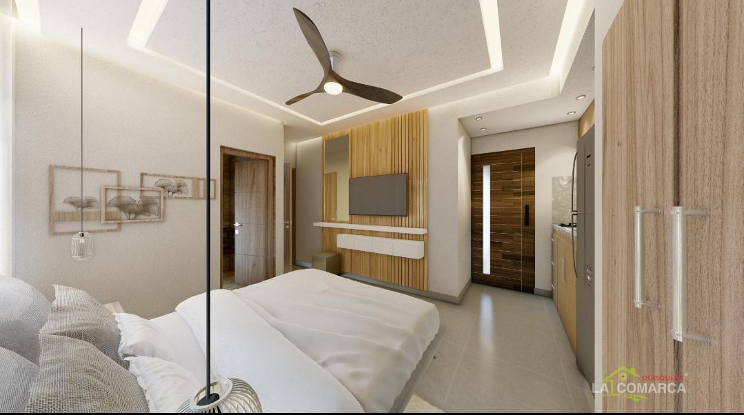 apartamentos - Apartamentos de Venta en  Bávaro Punta Cana. Proyecto Cerrado Palm Beach 9