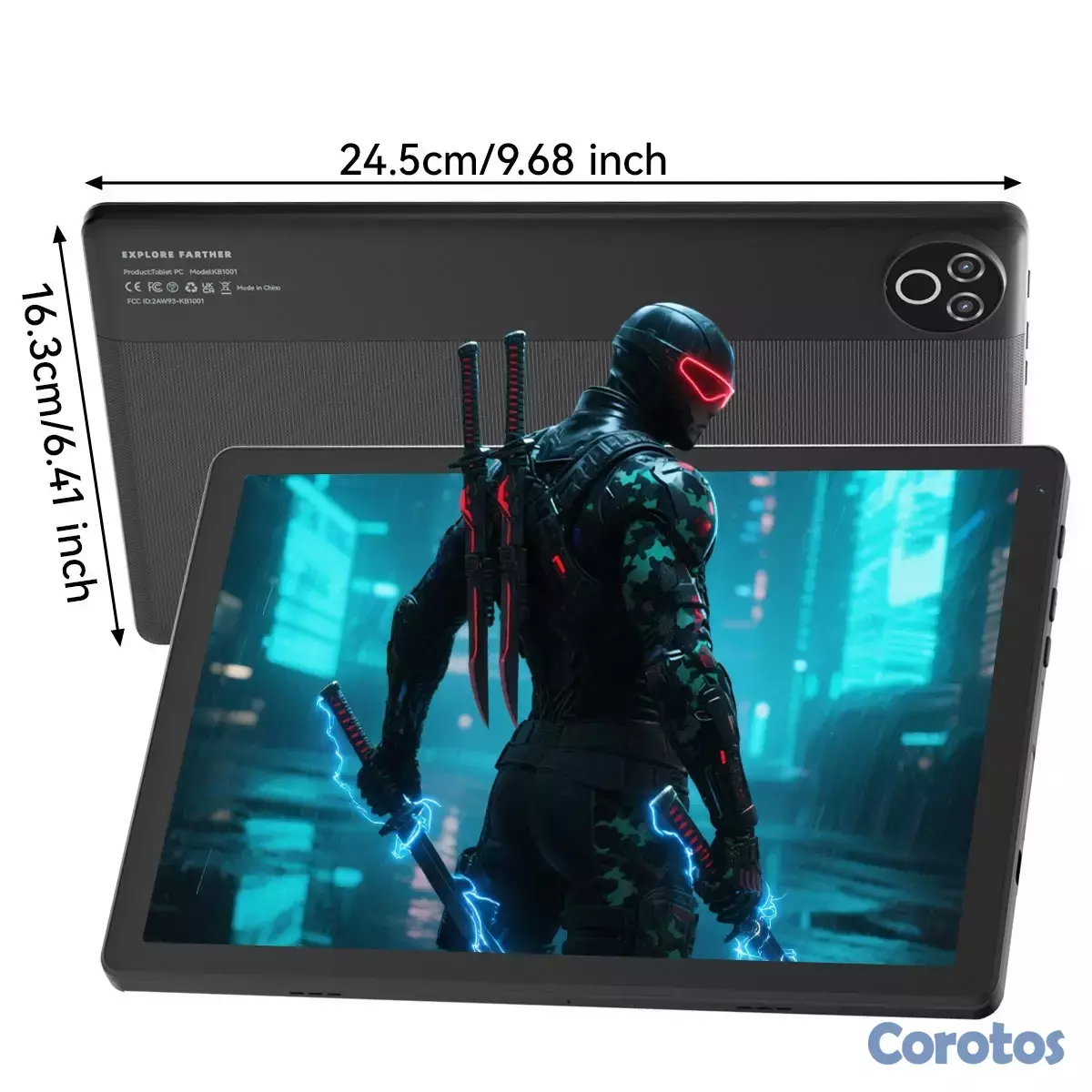 celulares y tabletas - Tableta de 10,1pulgadas, 20 GB de ROM, 64 GB  2