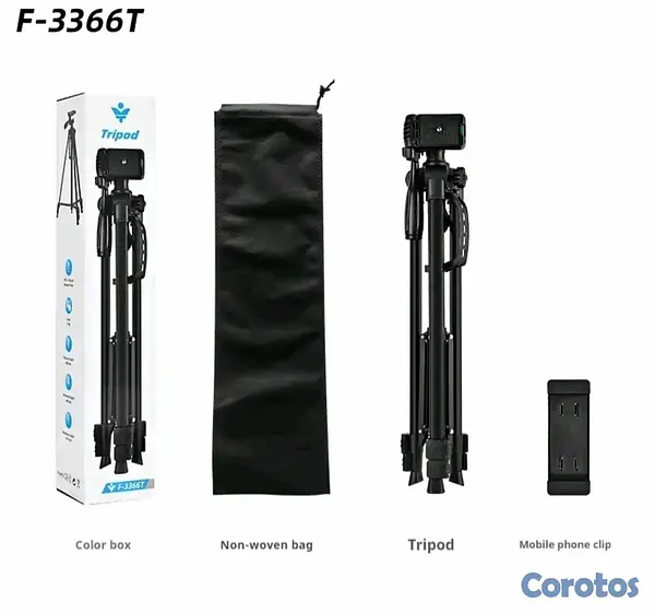 camaras y audio - Tripode profesional 55.5 pulgadas para cámaras tipo DSL y celulares 8