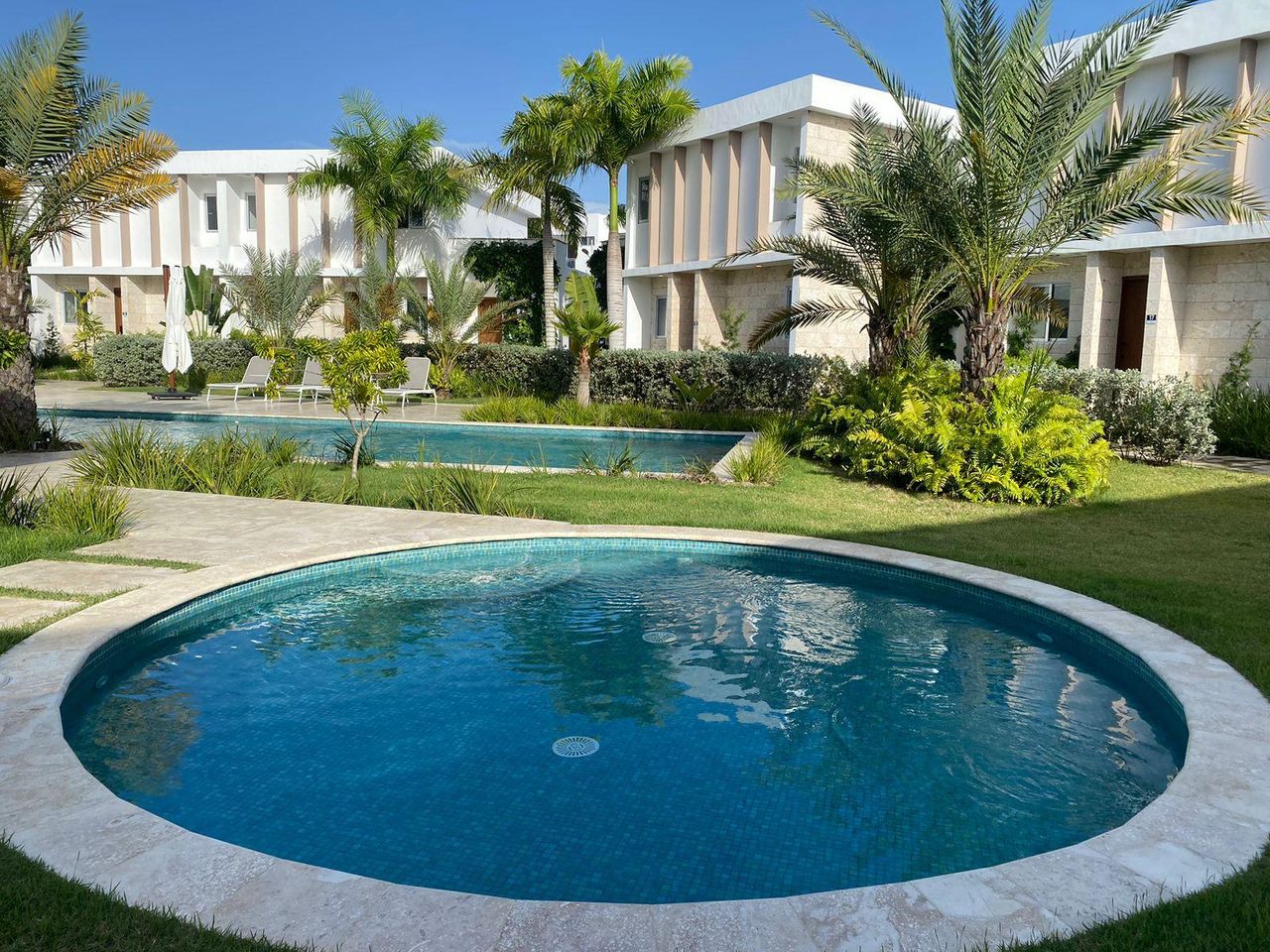 casas vacacionales y villas - Villa de tres habitaciones con acceso a la playa 9