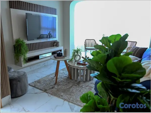 apartamentos - ALQUILO APTO AMUEBLADO EN EXCLUSIVA TORRE DE LA ZO 5