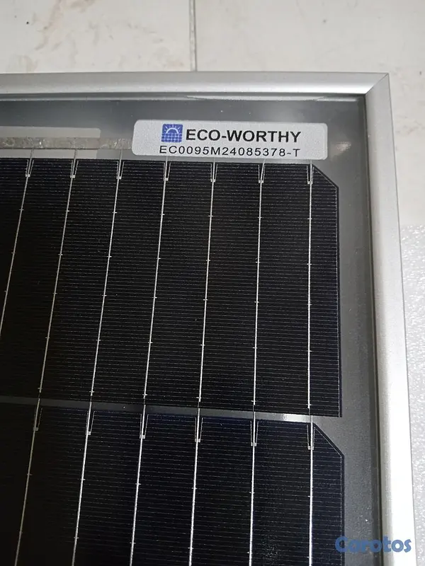 plantas e inversores - 2 Paneles Solares de 100 Watts 3