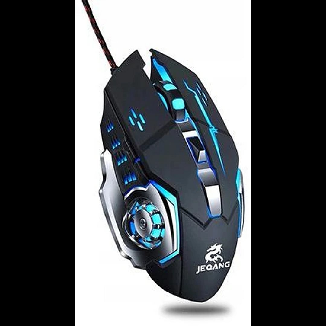 otros electronicos - Mouse Gaming JM - 520 RGB USB Luz Led Multicolor
 3