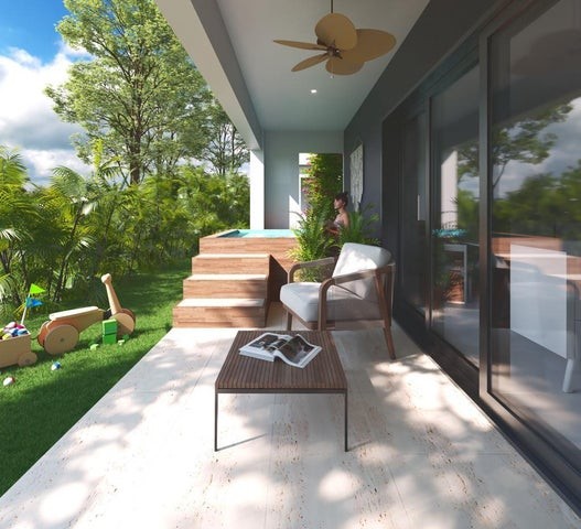 casas - Proyecto en venta Punta Cana  #24-1077 dos dormitorios, parqueo, piscina, seguri 9