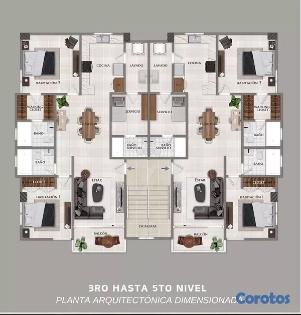 apartamentos - Apartamentos con Plan de pago los Restauradores  2