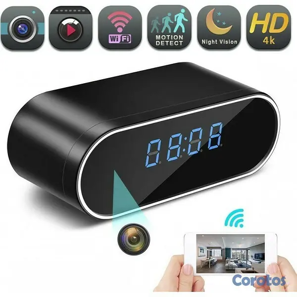 otros electronicos - Camara wifi tipo reloj recargable 4