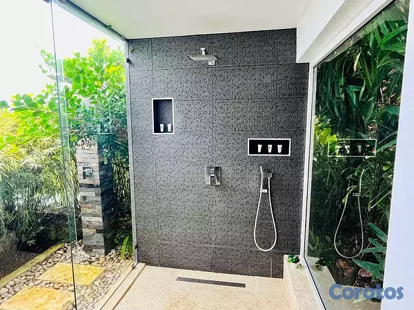 casas vacacionales y villas - Las Terrenas - Samaná, Villa de 3 habitaciones amueblada con espectacular vista 12