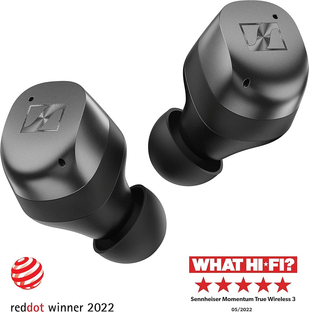 camaras y audio - Sennheiser Momentum TWS 3 Earbuds con ANC, IPX4, carga Qi, 28H 1