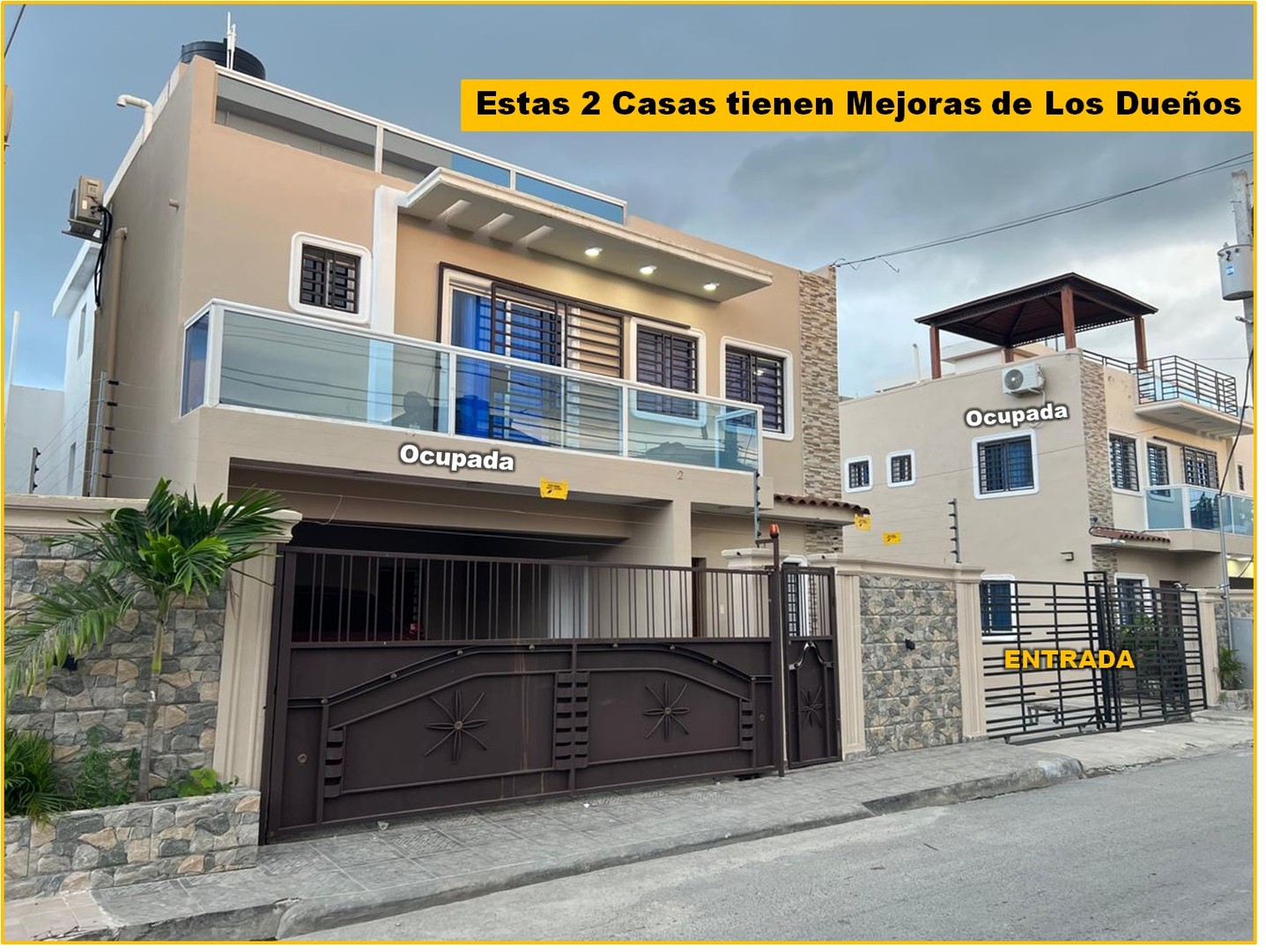 casas - 2 CASAS EN LA AUTOPISTA DE SAN ISIDRO, en Proyecto de 12, a 3 minutos del  OLE 6
