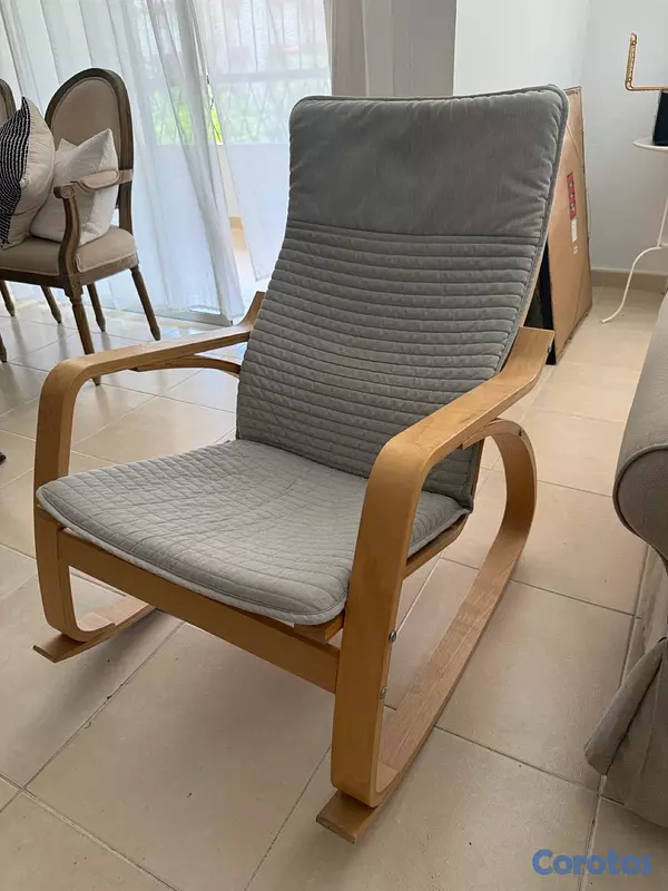 decoración y accesorios - Silla mecedora IKEA POÄNG – Súper cómoda y moderna 3