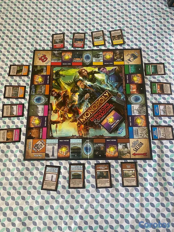 hobby y coleccion - Monopoly Dungeons & Dragons Completo — Excelente Estado 2
