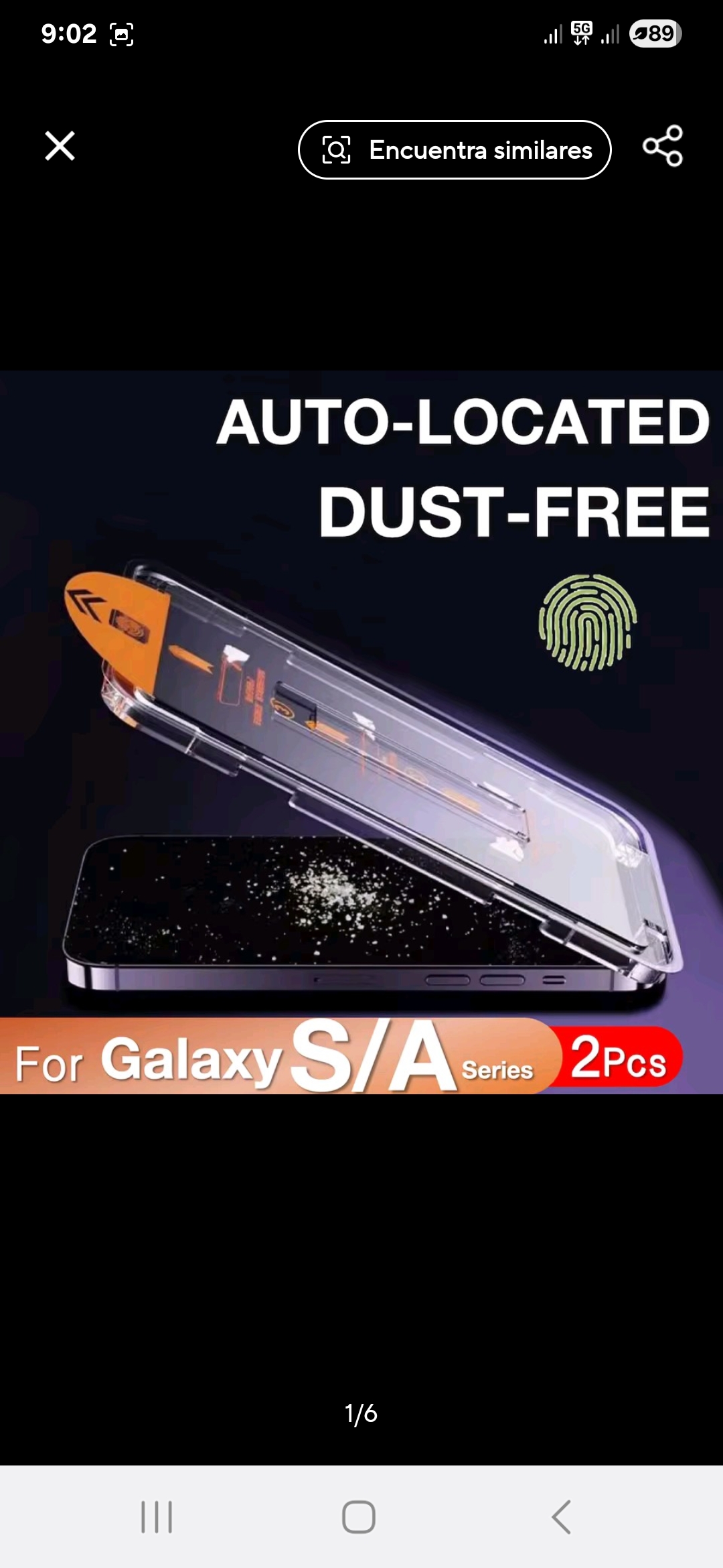 accesorios para electronica - Protector de Pantalla y cober para Samsung Galaxy A56 5g 1