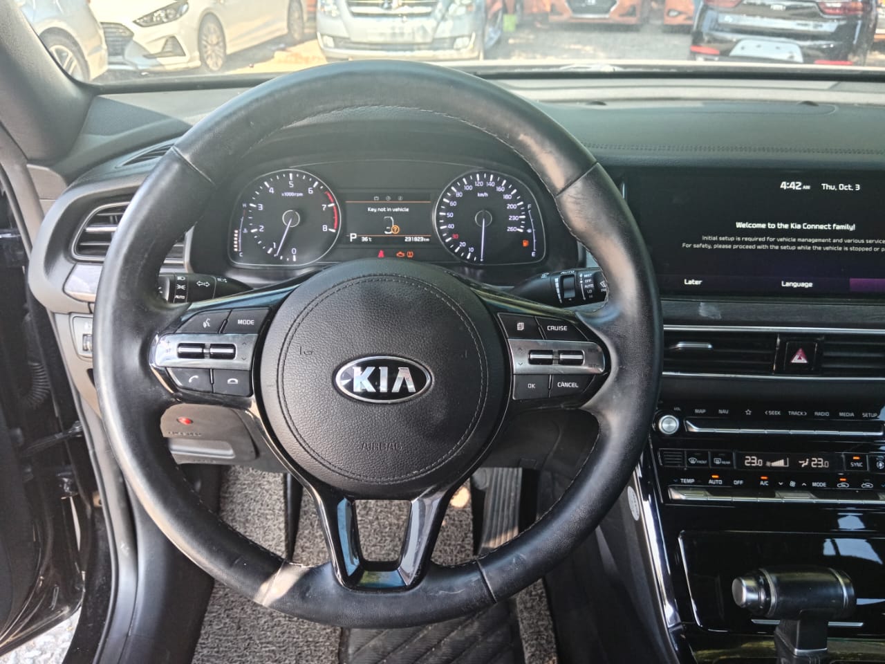 carros - KIA K7 2020 NEGRO 7