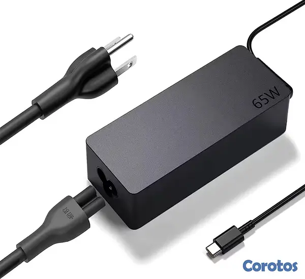 celulares y tabletas - cargador Lenovo tipo c diaponible 65W  2