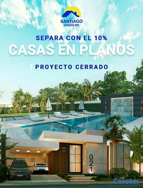 casas - CASAS EN PLANOS EN VENTA EN SANTIAGO. 1