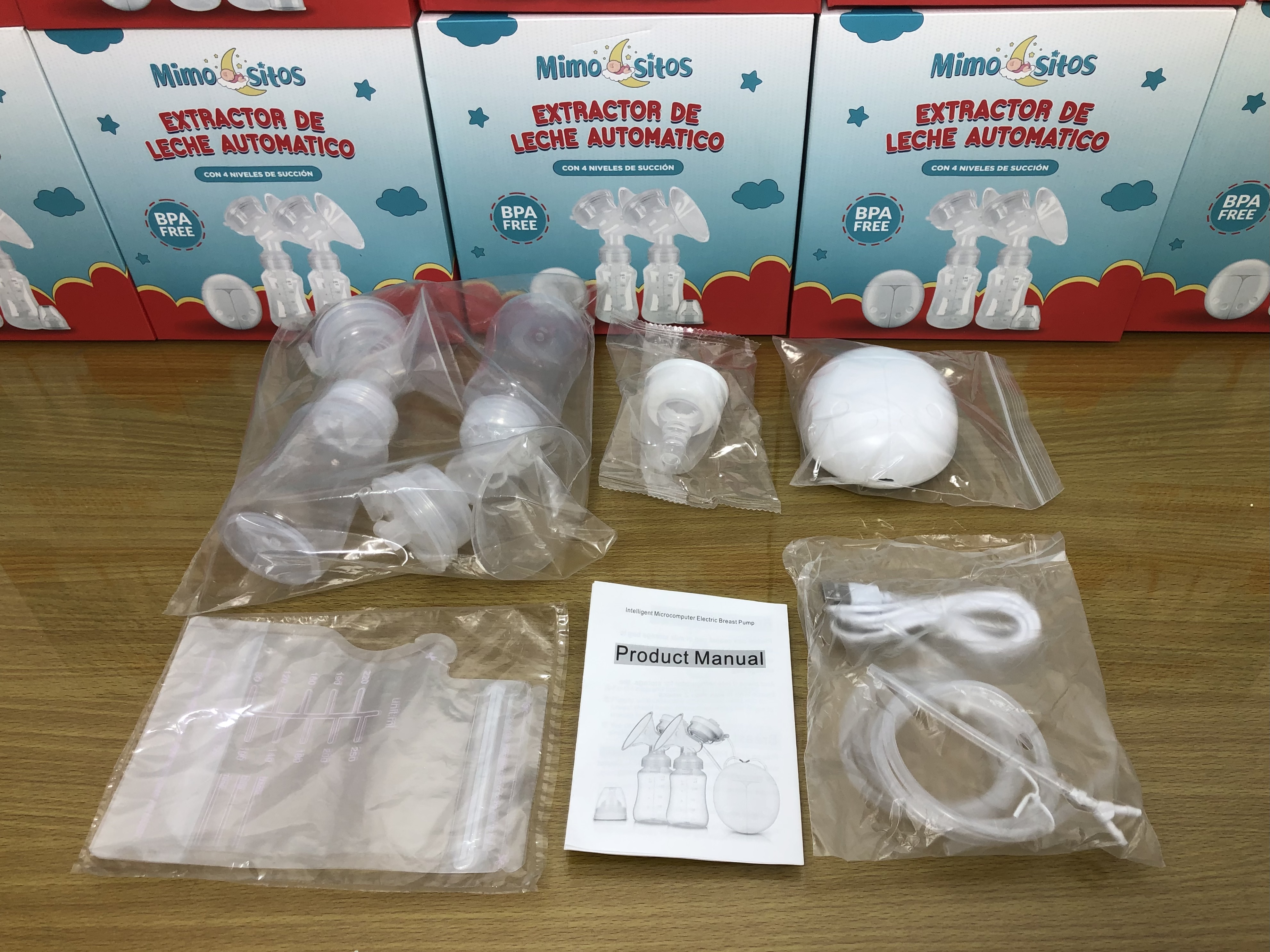 accesorios - Extractor de leche doble nuevo  con garantia 0